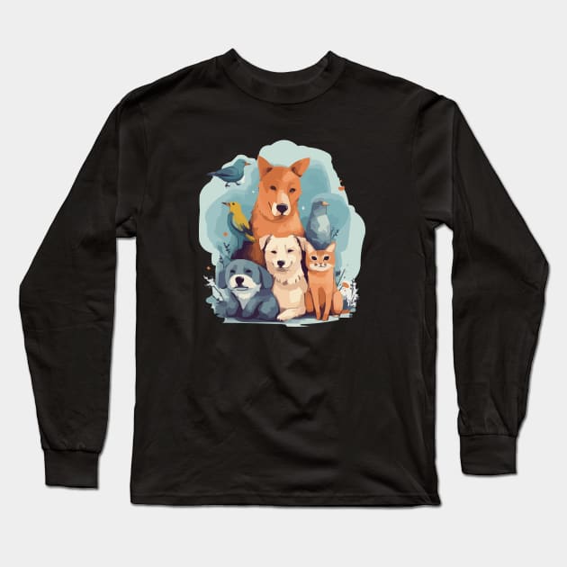 PAA Pets Long Sleeve T-Shirt by Pixy Official